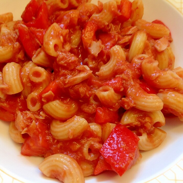ツナとパプリカの簡単トマトパスタ レシピ 作り方 By Findus 楽天レシピ ツナとパプリカの簡単トマトパスタ レシピ 作り方 By Findus 楽天レシピ